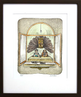Viktor Preiss - Černá hodinka - grafika